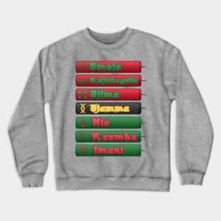 Kwanzaa's Seven Principles Crewneck Sweatshirt